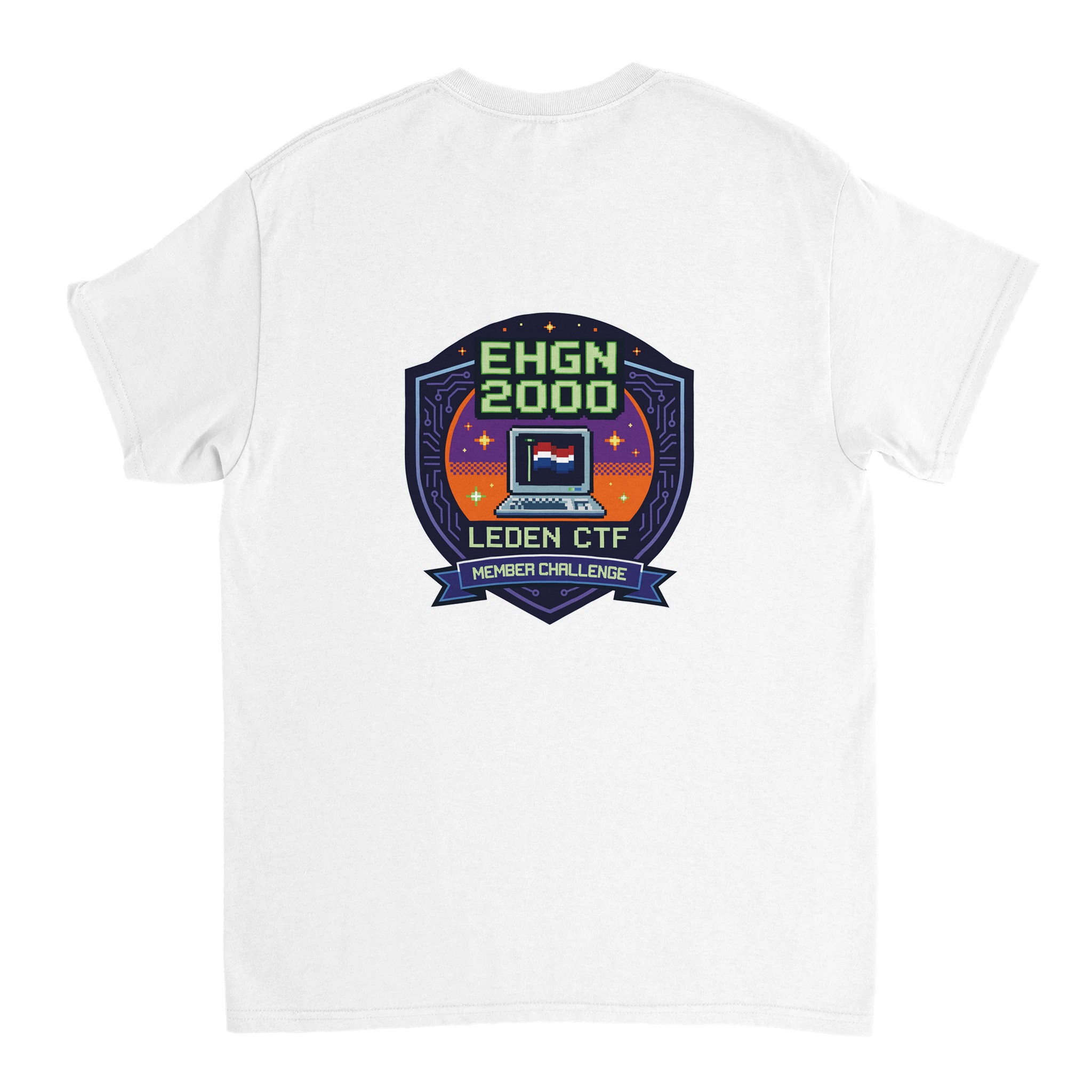 EHGN T-shirt "2000 leden CTF" (print on back)