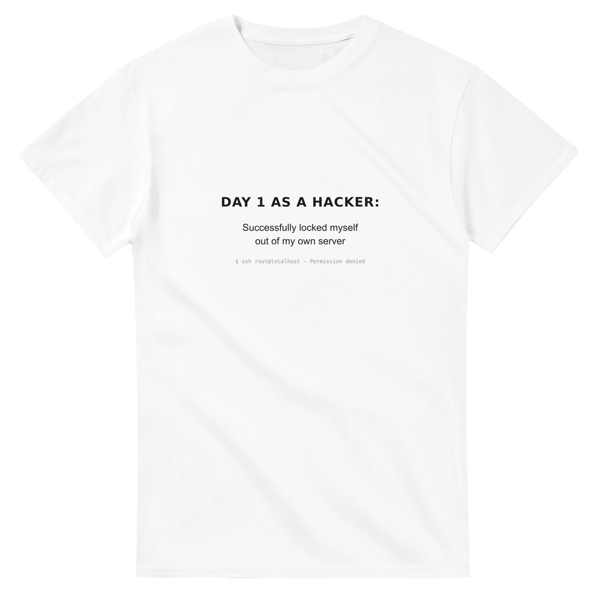 EHGN T-shirt "Script Kiddie Survivor"